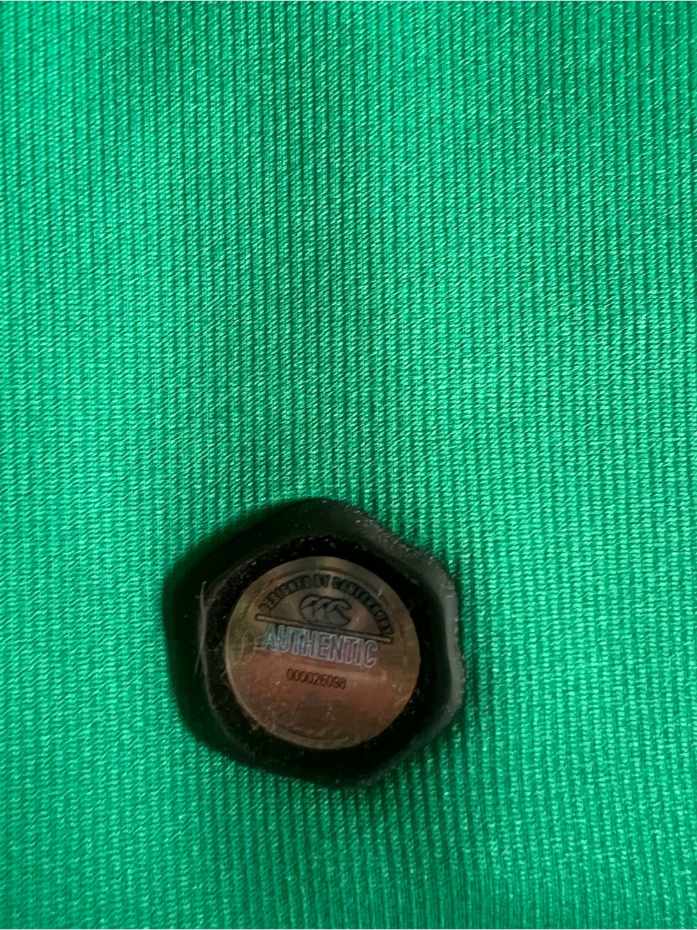 Signed Keith Wood Canterbury Ireland Green Rugby Jersey with Vodafone Logo - Picture 6 of 7